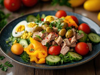 Poster - Tuna Salad Plate