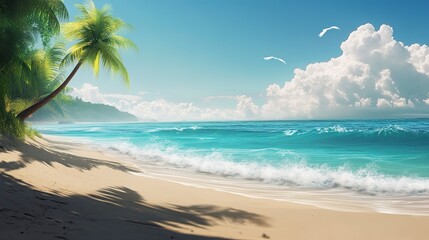 Wall Mural - summer beach 