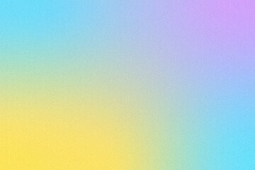 Wall Mural - aura grainy gradient background, abstract modern wallpaper, vibrant colorful backdrop with grain tex