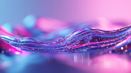 Wall Mural - vibrant 3d abstractions, a captivating display of colorful shapes and dynamic visuals, set against a