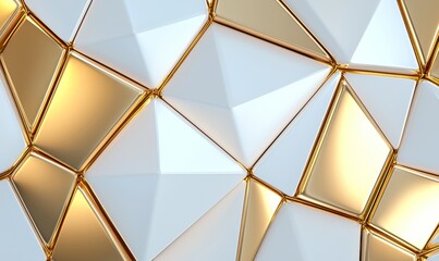 Wall Mural - a minimalist wallpaper with geometrical figures for your desktop - stock