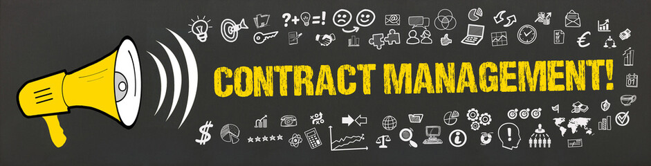 Wall Mural - Contract Management!