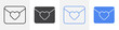 © Muhtemel - love letter icon vector set use for web