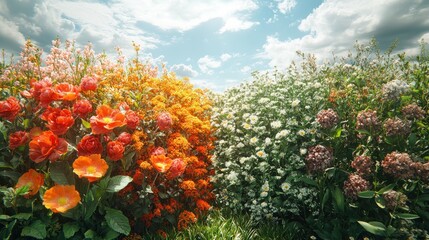 Poster - Colorful Flower Meadow