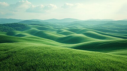 Canvas Print - Rolling Green Hills