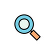 © Waseem-Creations - Magnifying glass icon. Search and find symbol vector illustration.