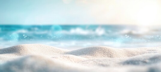 Beach Sand Background.