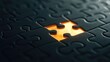 © Exnoi - A puzzle with missing pieces, but the remaining pieces glowing and shifting to fill the gaps, representing a flexible and adaptable contingency plan
