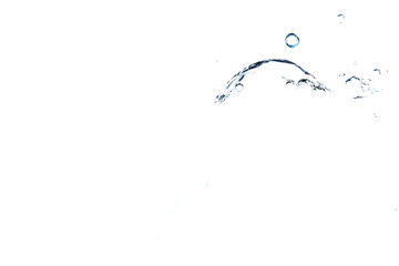 Wall Mural - Water Splash with Transparent Background