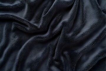 Wall Mural - closeup of a soft and luxurious charcoal gray microfiber textured background with a velvety plush su