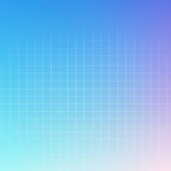 Poster - Abstract blue grid background