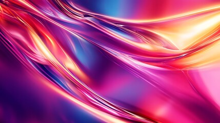 Poster - Abstract Colorful Swirls Background