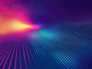 Wall Mural - hyber realistic photo of vector halftone gradient effect. vibrant abstract background. retro 80's st