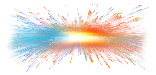 Wall Mural - png round light backgrounds fireworks.