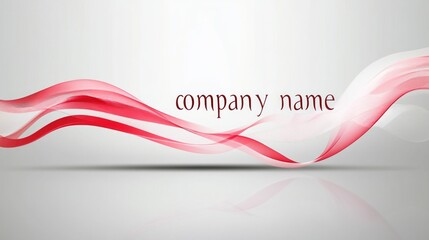 design for company with word of 