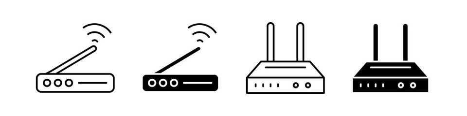 Router icon collection