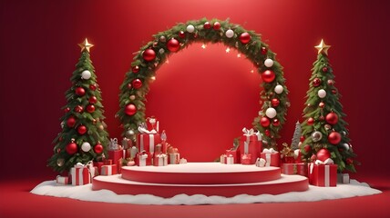 decorated christmas tree