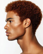 © Altura - Profile Portrait of a Young Man with Curly Red Hair