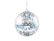 © Matej - a silver disco ball from a string