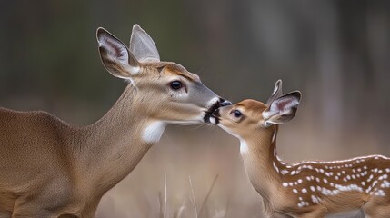 Canvas Print - young impala antelope