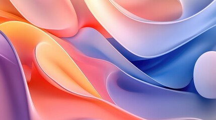 Poster - abstract colorful background