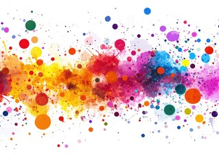 Poster - abstract colorful background