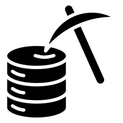 Sticker - Data Mining Icon