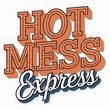 © FalseMercury - Graphic design featuring the text Hot Mess Express in bold, colorful typography ideal for fun merchandise or event promotion