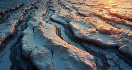 Wall Mural - red rock texture