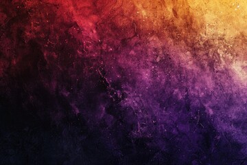 Wall Mural - abstract colorful gradient design with dark texture and copy space.