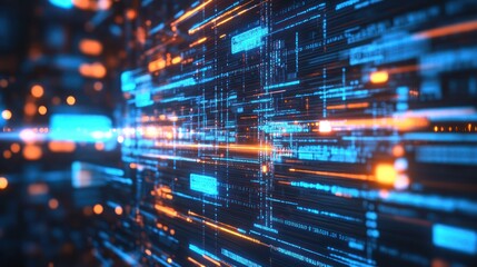 Abstract Digital Code