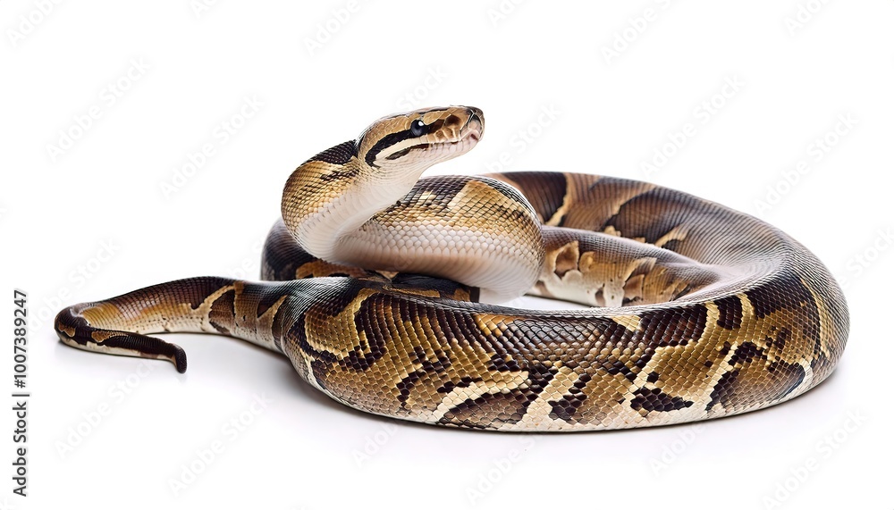 reticulated python - Malayopython reticulatus - is a python species ...