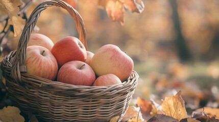 Basket of apples