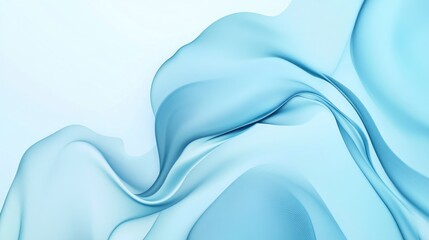 Wall Mural - Abstract Blue Swirls