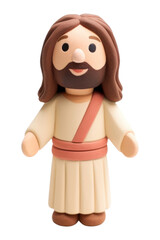 Wall Mural - PNG Jesus christ sculpture figurine toy.