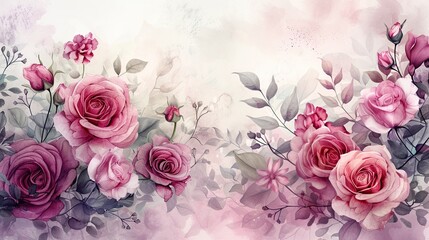 Wall Mural - Elegant Floral Bouquet