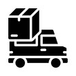 © HacaStudio - Delivery Van glyph icon