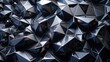 © Udomner - Abstract black crystal background with faceted texture, perfect for wide panoramic wallpaper ,  render, abstract, crystal