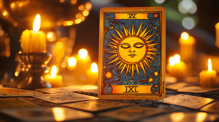 “Tarot’s Brightest Star: The Sun Card’s Inspiring Symbolism”