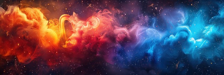 fire and smoke