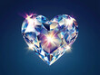 © Frédéric Prochasson - heart diamond, AI generated
