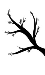 Tree silhouette illustration