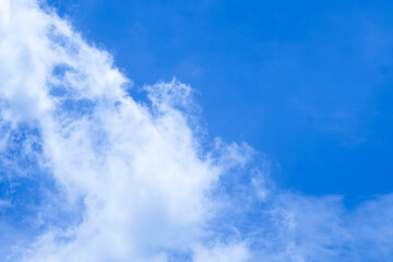Wall Mural - beautiful blue sky clouds for background.