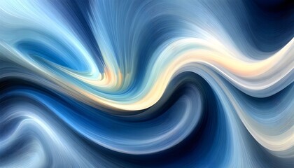 Wall Mural - Dynamic Waves of Color in Abstract Fluid Art