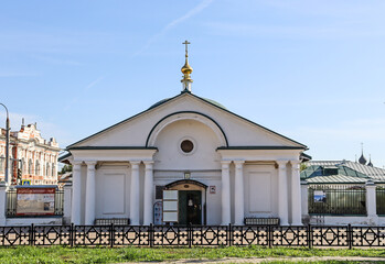 Yaroslavl, Yaroslavl region, Russia - 15.09.2024. The Church of the Praise of the Most Holy Theotokos