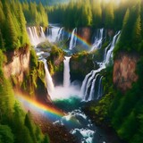 waterfall in the forest