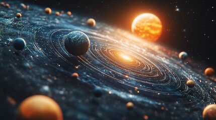 Planets and space,wallpaper,background,science,illustration