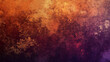 © ANDREI - Rich gradient texture in dark orange, brown, and purple hues, featuring a cherry gold vintage background with space for design. Perfect for Halloween, Thanksgiving, and autumn-themed settings