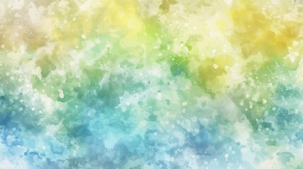 Sticker - Soft Abstract Gradient with Blue and Green Hues