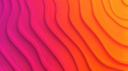 Canvas Print - vibrant abstract gradient, an energetic blend of orange grain fading into a soft pink noise blur, cr